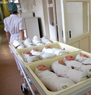 43-летняя украинка родила шестнадцатого ребенка, впервые побывав в роддоме