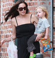 Анджелина Джоли и Бред Питт прячут детей. Фото