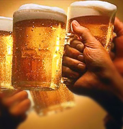 Пиво мало влияет на размер живота