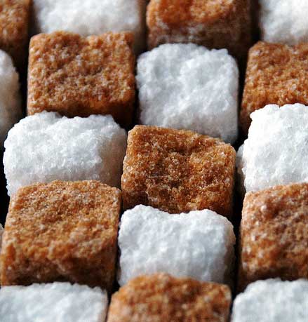 Сахар в рационе провоцирует развитие морщин