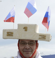 Самые смешные головные уборы Олимпиады в России. Фото