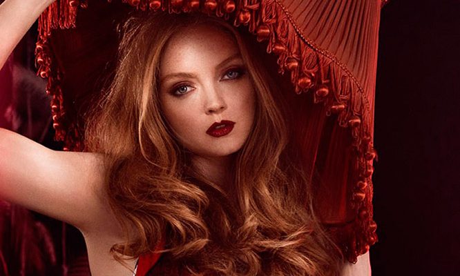 Мода: рыжеволосая богиня Лили Коул появилась в Glamour Italia. Фото