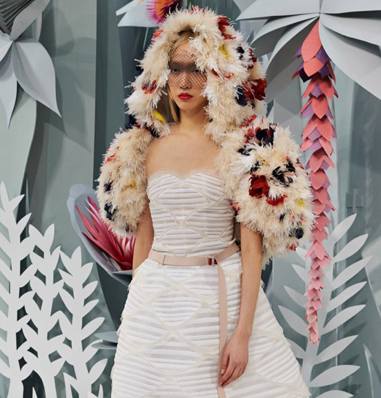Мода: сад цветов в новой коллекции Chanel. Фото