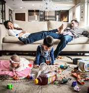 Как выглядит настоящая семейная жизнь: необычный фотопроект. Фото