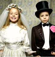 Свадьба и любовь с точки зрения детей. Фото
