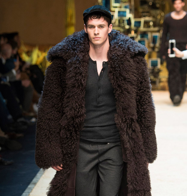 Мода: осень-зима — мужская коллекция от Dolce & Gabbana. Фото