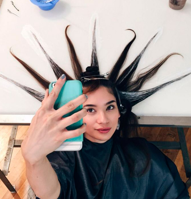 «Волосы русалки» — новый модный тренд. Фото