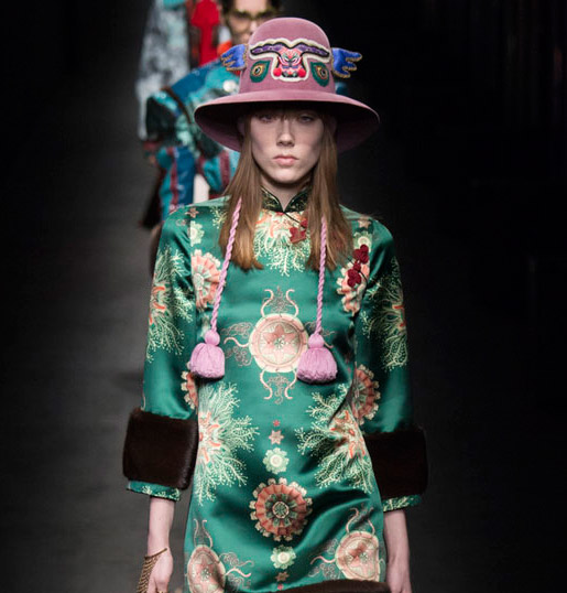 Неделя моды в Милане: феерическая коллекция от Gucci. Фото