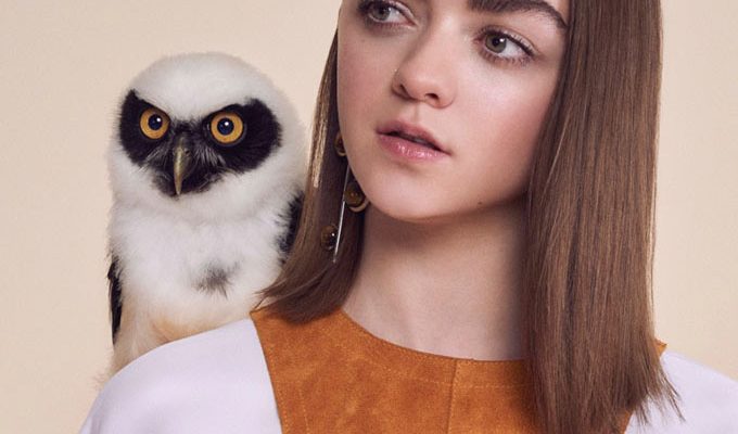 Мода: Мэйси Уильямс из «Игры престолов» появилась в InStyle UK. Фото