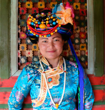 Власть женщины сохранилась в Тибете в племени масо. Фото