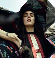 Мода: Сара Браннон с бохо-стилем в Vogue Ukraine. Фото
