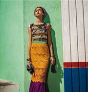 Мода: яркая итальянская фотосессия с Женей Катавой. Фото