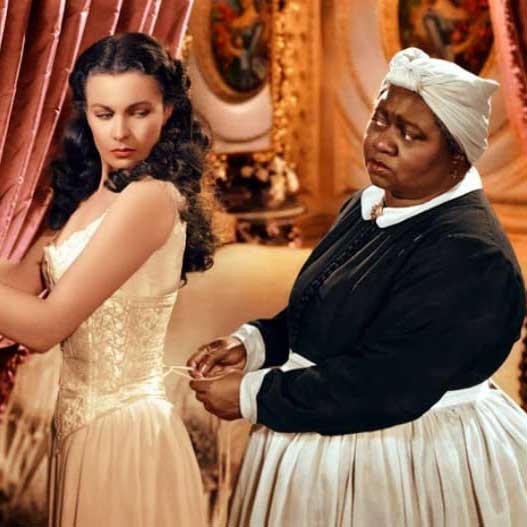 «Унесенные ветром» — первый фильм в котором дали «Оскар» темнокожей актрисе. Фото