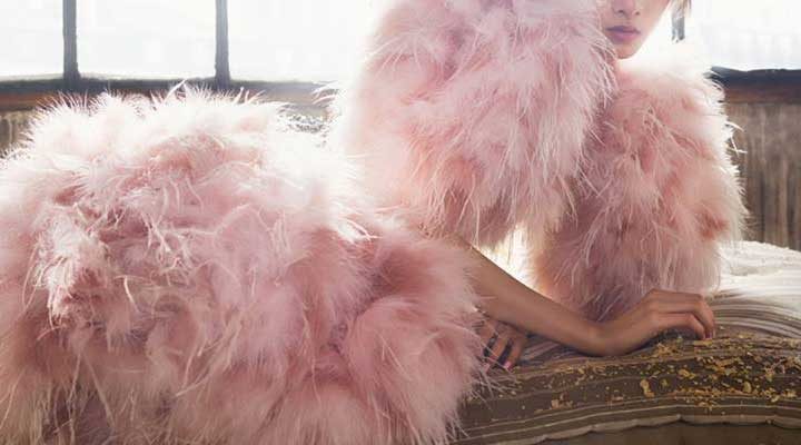 Мода: очарование женственности в свежем номере ELLE. Фото