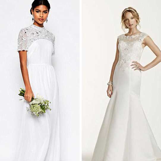 Вы сможете отличить дорогие дизайнерские свадебные платья от более дешевых? Фото