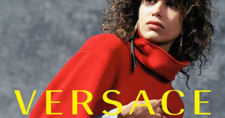 Мода: яркая кампания новой осени от легендарной марки Versace. Фото