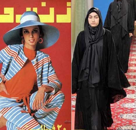 От коротких юбок до хиджаба всего за несколько лет: как менялась судьба женщин Ирана. Фото