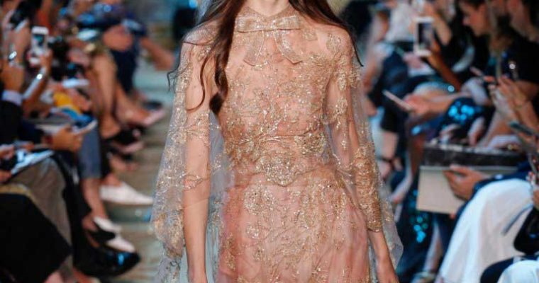 Мода: новая роскошная коллекция от Elie Saab. Фото