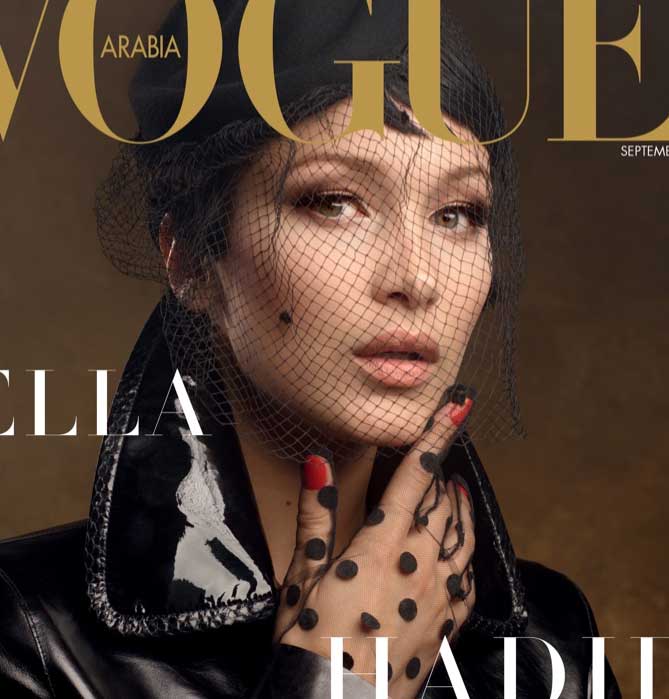 Мода: актуальная классика с Беллой Хадид на обложке Vogue Arabia