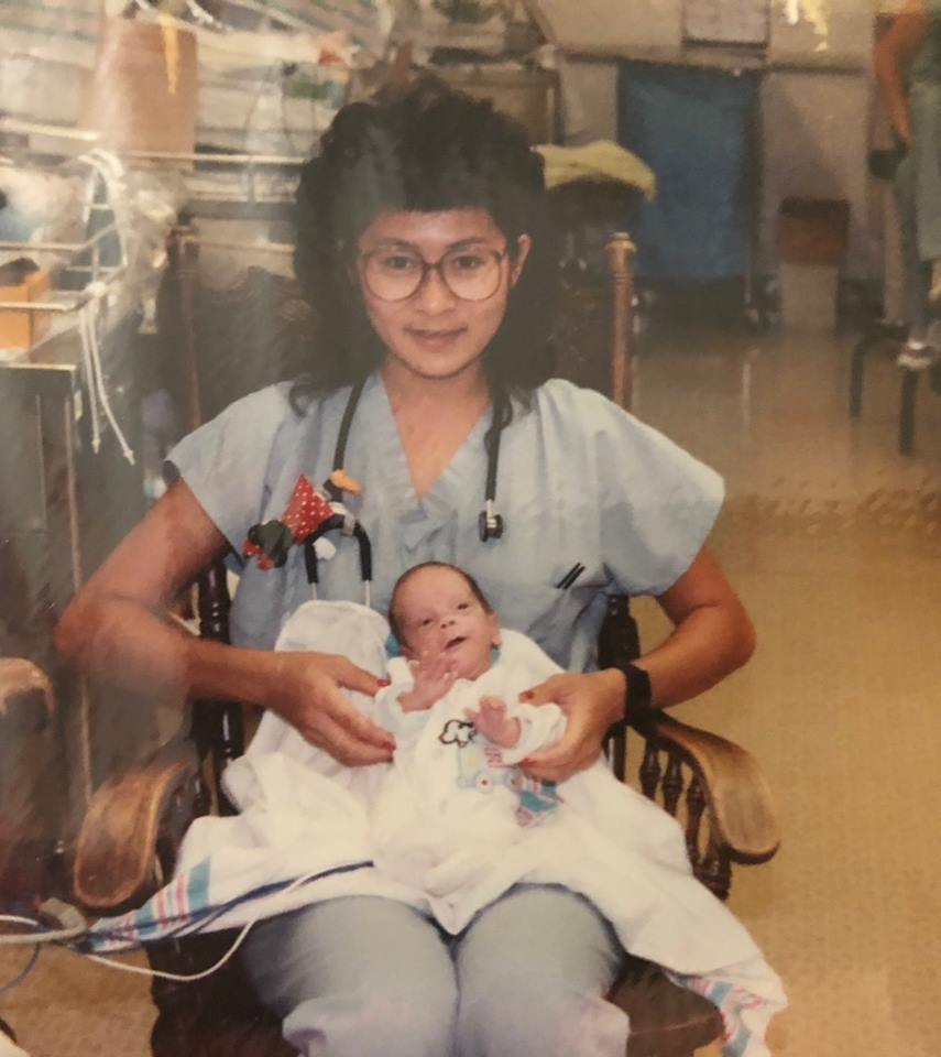 Бывший недоношенный младенец пришел работать в «свою» больницу