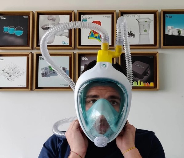 Спасти жизни больным коронавирусом помогают… маски для подводного плавания