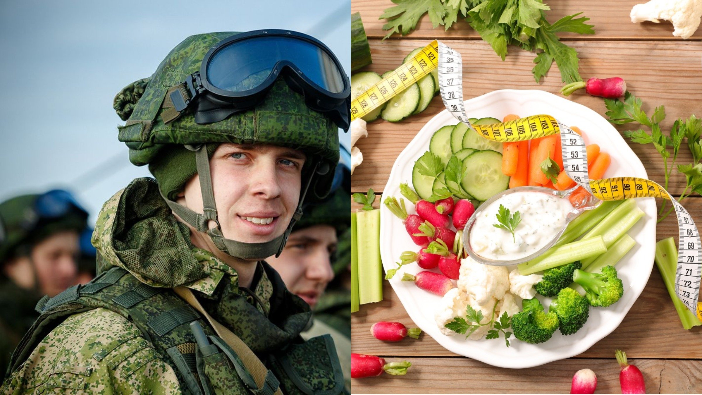 Военная диета: меню на 3 дня