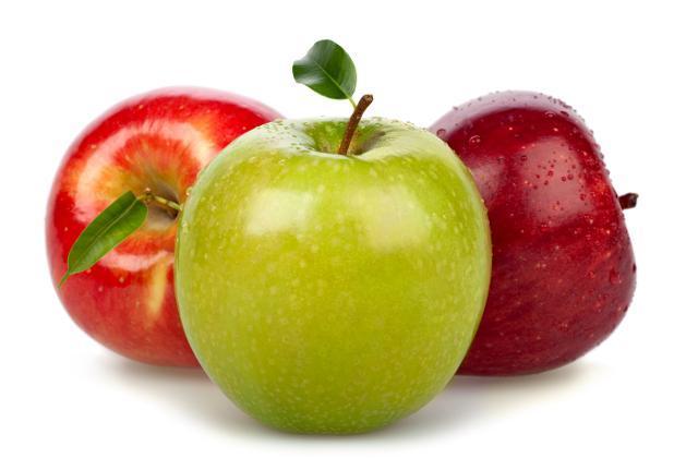 Сколько калорий в одном яблоке