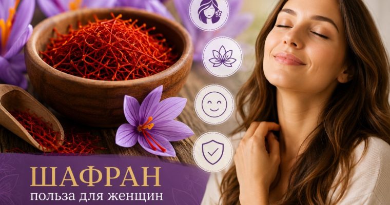Шафран для женщин: польза, свойства и влияние на организм