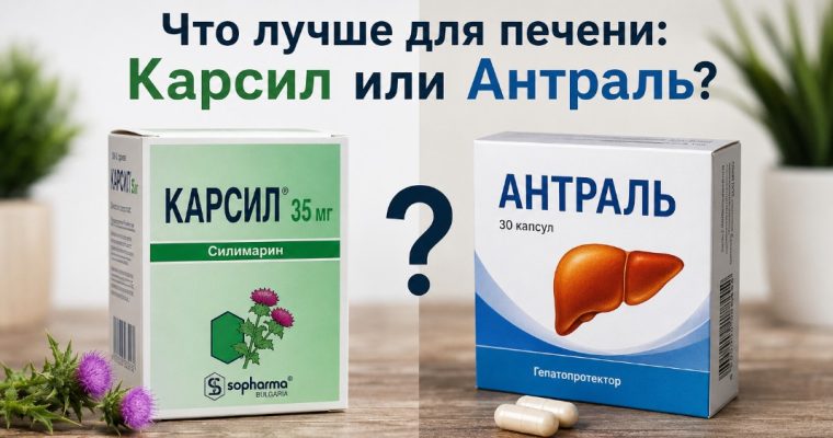 Что лучше: Карсил или Антраль?