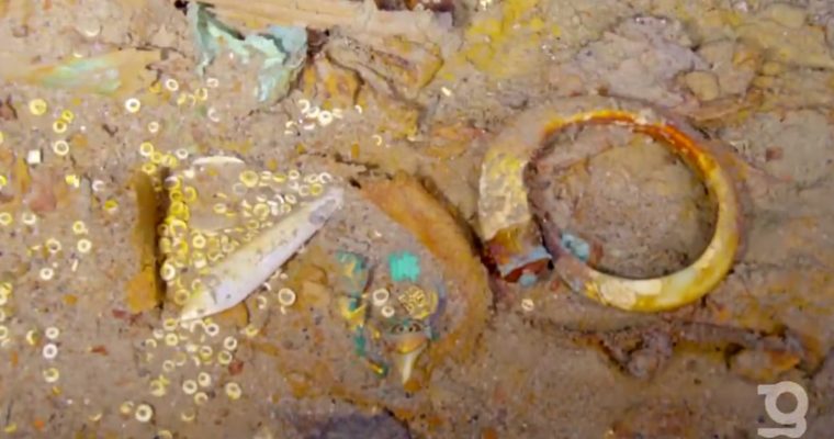 Золотое ожерелье «Сердце океана» нашли, исследовав останки «Титаника»