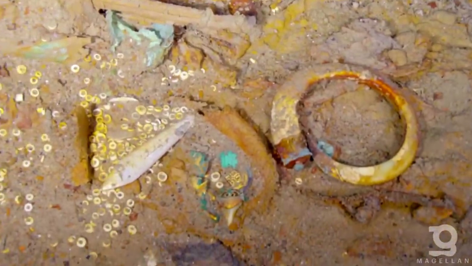 Золотое ожерелье «Сердце океана» нашли, исследовав останки «Титаника»