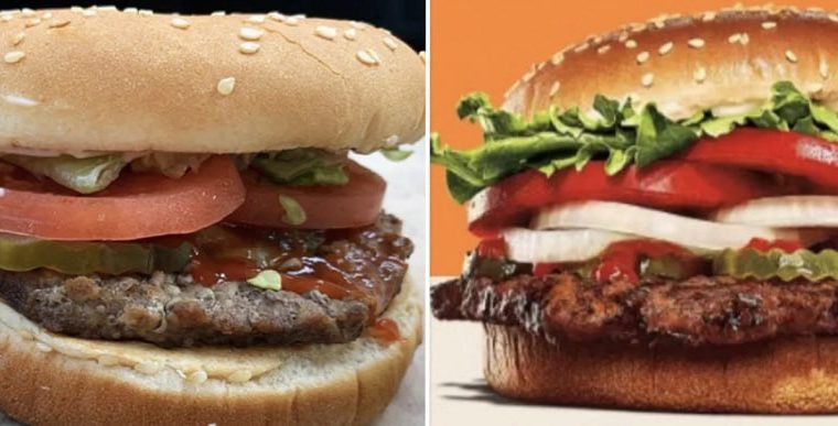 На Burger King подали в суд из-за размера