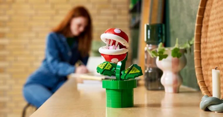 Мухоловка из Super Mario теперь есть и в Lego