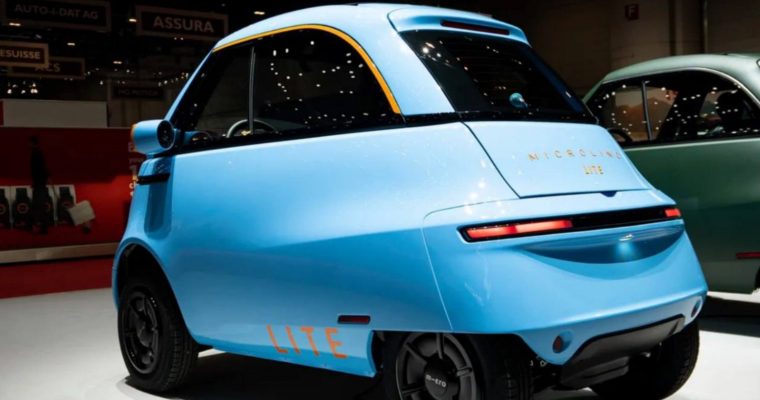 Microlino Lite: в Швейцарии выпустили первый электромобиль для детей