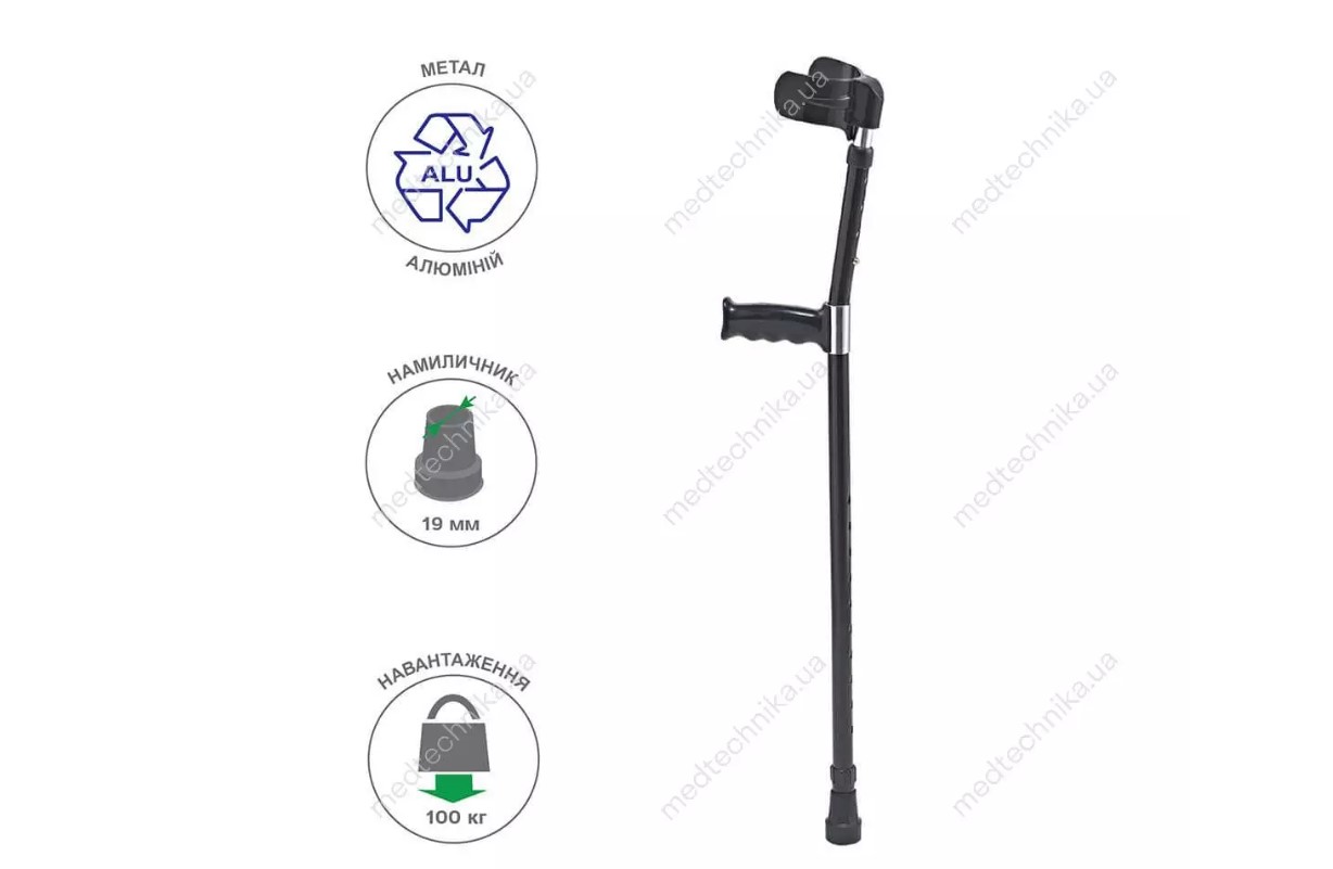 Підлокітні або пахвові милиці: як вибрати легкі та довговічні милиці для реабілітації