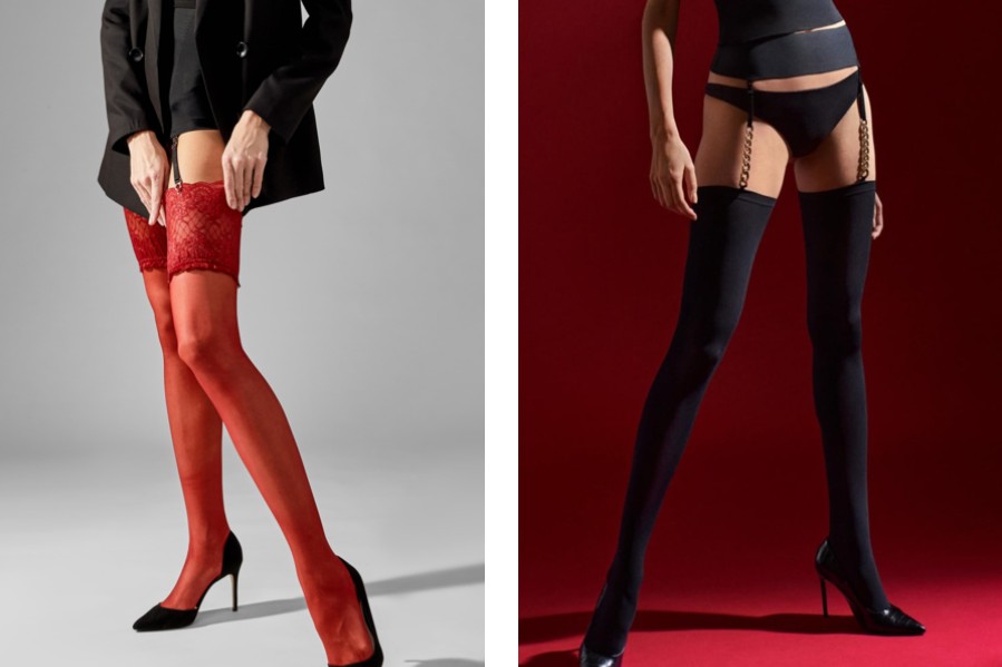 В чем секрет привлекательности женских чулков?