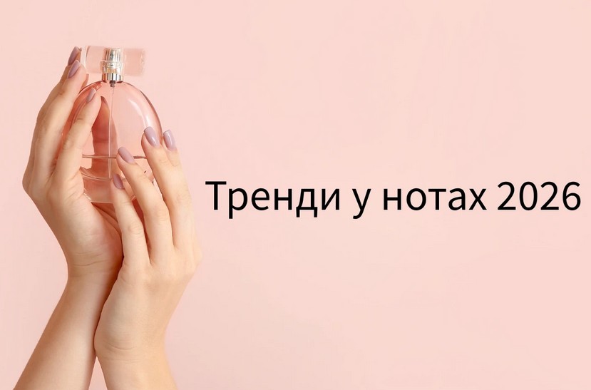 Тренди у нотах 2026: куди рухається сучасна парфумерія