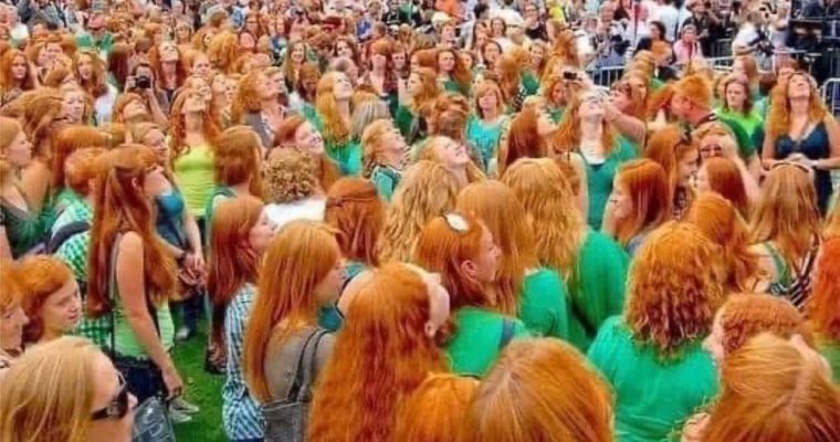 Рыжие люди будут доминировать на планете в будущем