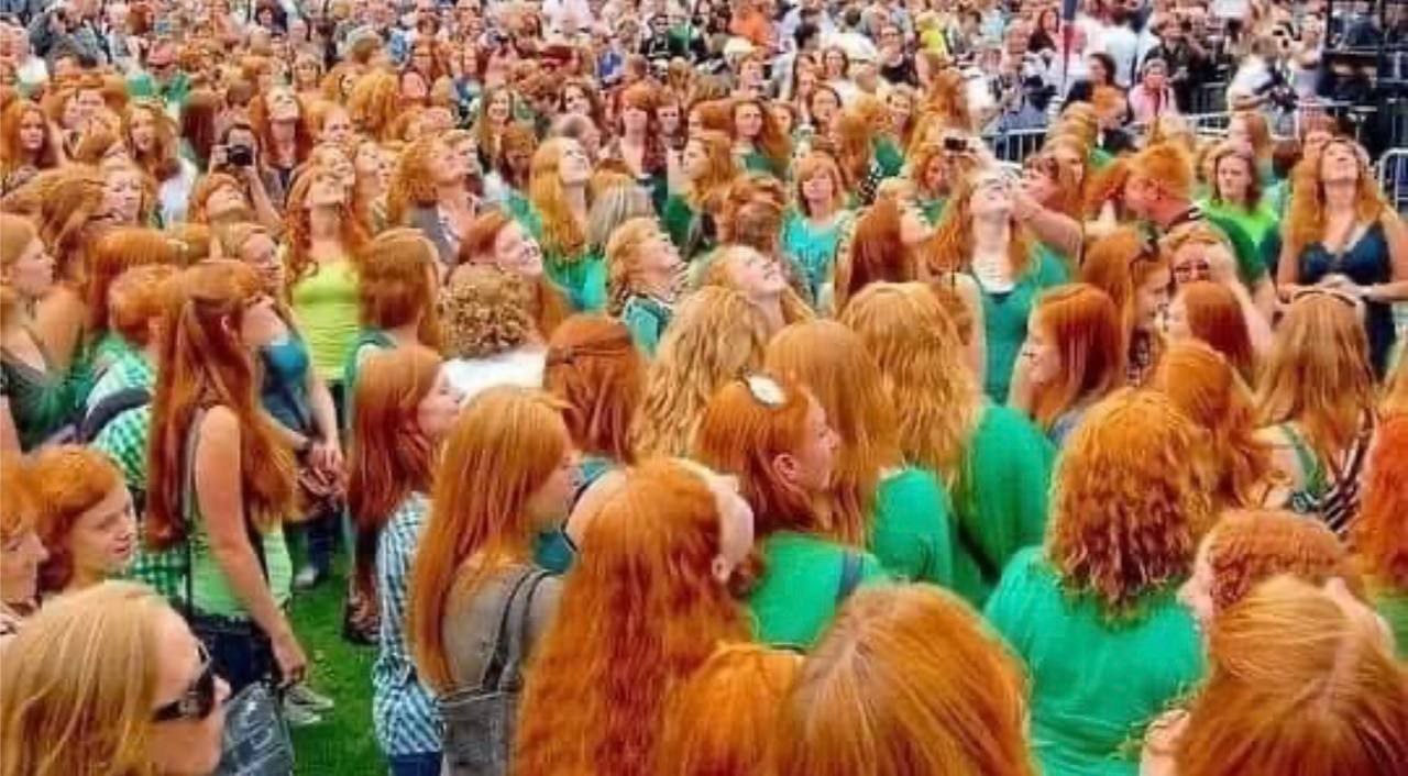 Рыжие люди будут доминировать на планете в будущем