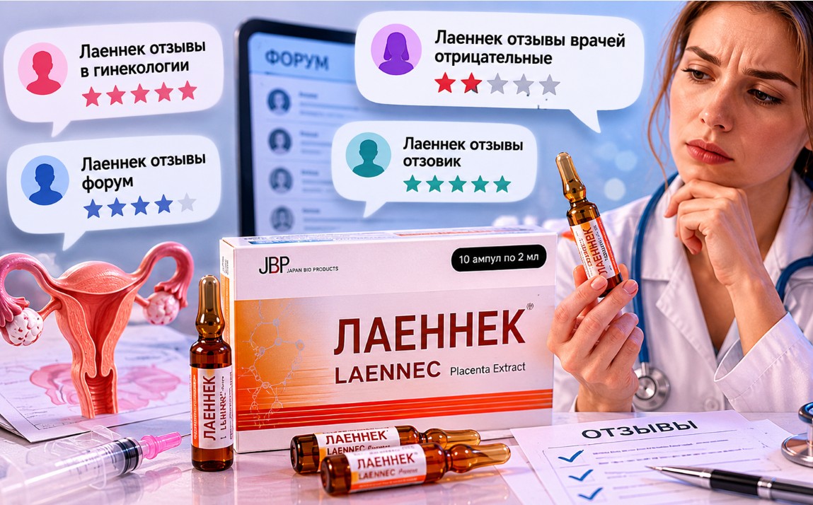 Лаеннек: отзывы врачей, пациентов и применение в гинекологии