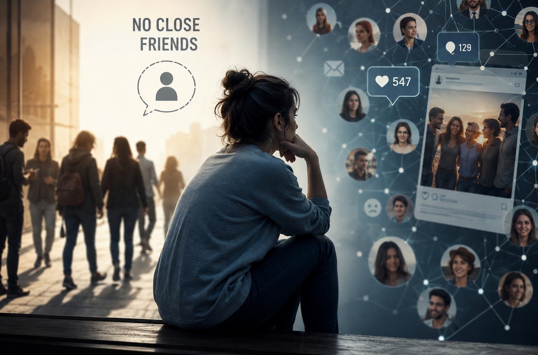 Why More People Are Admitting They Have No Close Friends