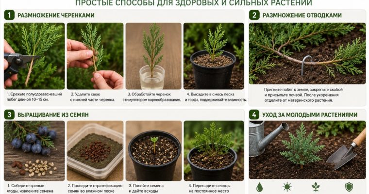 Можжевельник казацкий: размножение и уход без ошибок