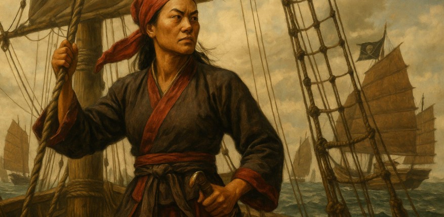 Чжэн Ши — пиратская императрица, создавшая флот сильнее армии