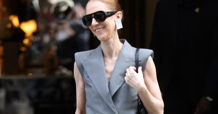 Селин Дион появилась в Париже в новом образе Givenchy